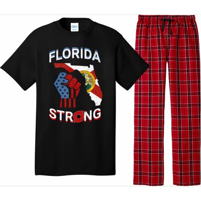 Florida Strong Pride Support Floridians Florida Flag Gift Pajama Set