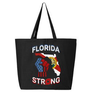 Florida Strong Pride Support Floridians Florida Flag Gift 25L Jumbo Tote