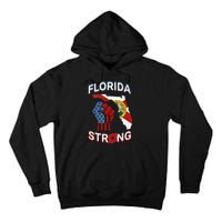 Florida Strong Pride Support Floridians Florida Flag Gift Tall Hoodie