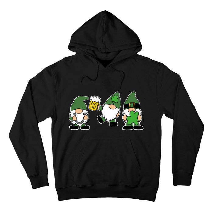 Funny St Patricks Day Drunk Gnomes Hoodie