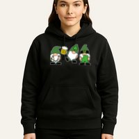 Funny St Patricks Day Drunk Gnomes Hoodie