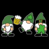 Funny St Patricks Day Drunk Gnomes Hoodie