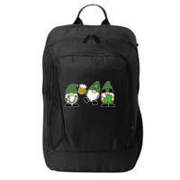 Funny St Patricks Day Drunk Gnomes City Backpack