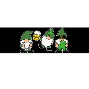 Funny St Patricks Day Drunk Gnomes Bumper Sticker