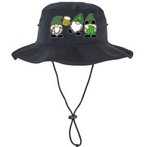 Funny St Patricks Day Drunk Gnomes Legacy Cool Fit Booney Bucket Hat