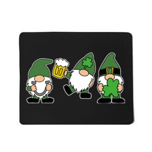 Funny St Patricks Day Drunk Gnomes Mousepad