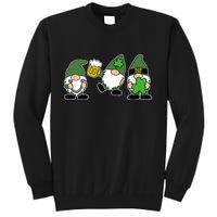 Funny St Patricks Day Drunk Gnomes Tall Sweatshirt