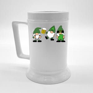 Funny St Patricks Day Drunk Gnomes Beer Stein