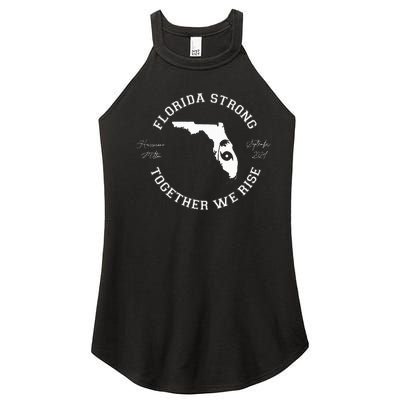 Florida Strong Proud To Stand Together Together We Rise Women’s Perfect Tri Rocker Tank