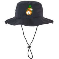 Funny St Patrick's Day Shamrock Corgi Butt Bucket Hat