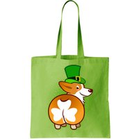 Funny St Patrick's Day Shamrock Corgi Butt Bag