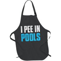 Funny Swimming Pool Swimmer I Pee in Pools Apron