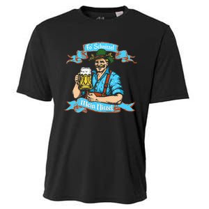 Fo Snitzel Prost German Oktoberfest Cooling Performance Crew T-Shirt