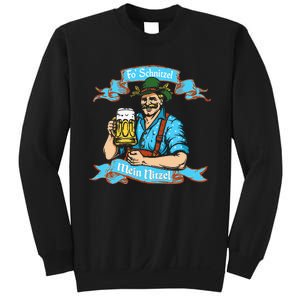 Fo Snitzel Prost German Oktoberfest Sweatshirt