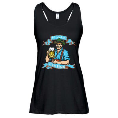 Fo Snitzel Prost German Oktoberfest Ladies Essential Flowy Tank