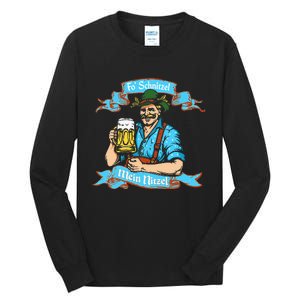 Fo Snitzel Prost German Oktoberfest Tall Long Sleeve T-Shirt