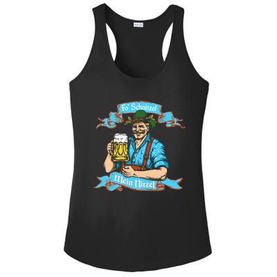 Fo Snitzel Prost German Oktoberfest Ladies PosiCharge Competitor Racerback Tank