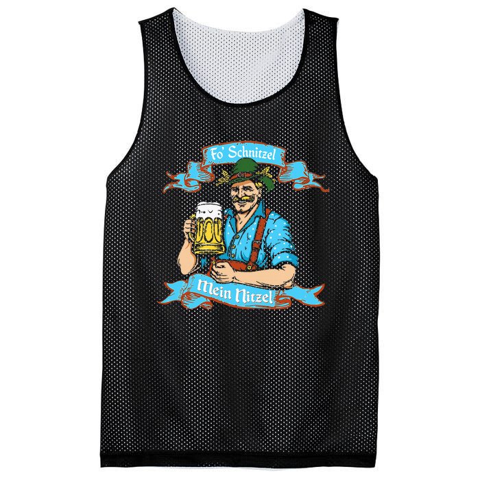 Fo Snitzel Prost German Oktoberfest Mesh Reversible Basketball Jersey Tank