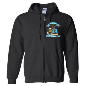 Fo Snitzel Prost German Oktoberfest Full Zip Hoodie