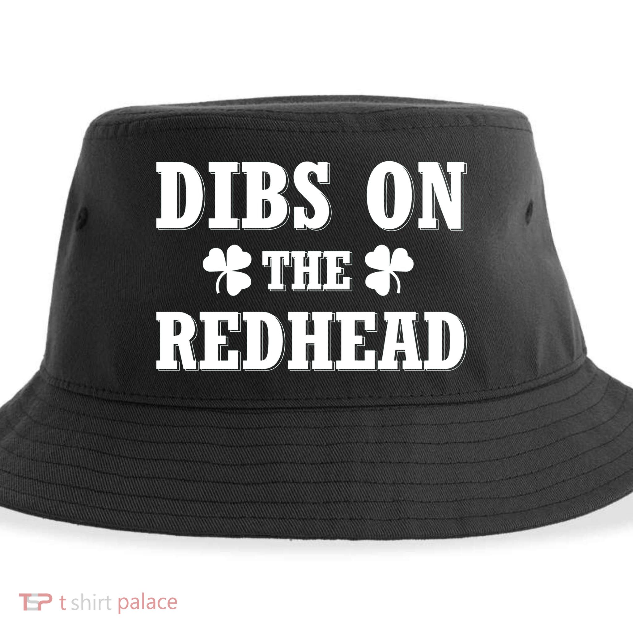 Funny St. PatrickS Day Dibs On The Redhead Sustainable Bucket Hat