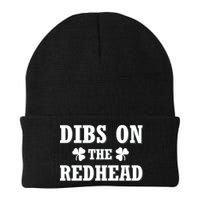 Funny St. PatrickS Day Dibs On The Redhead Beanie