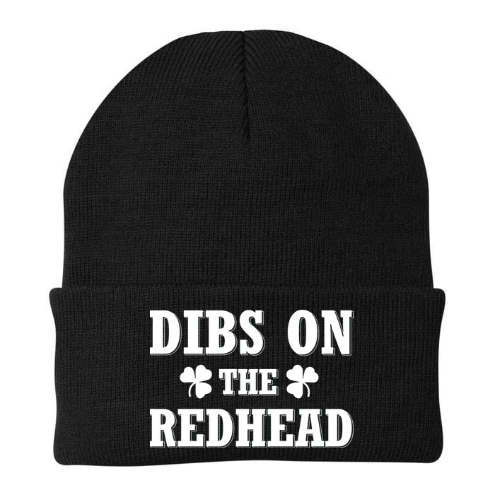 Funny St. PatrickS Day Dibs On The Redhead Beanie