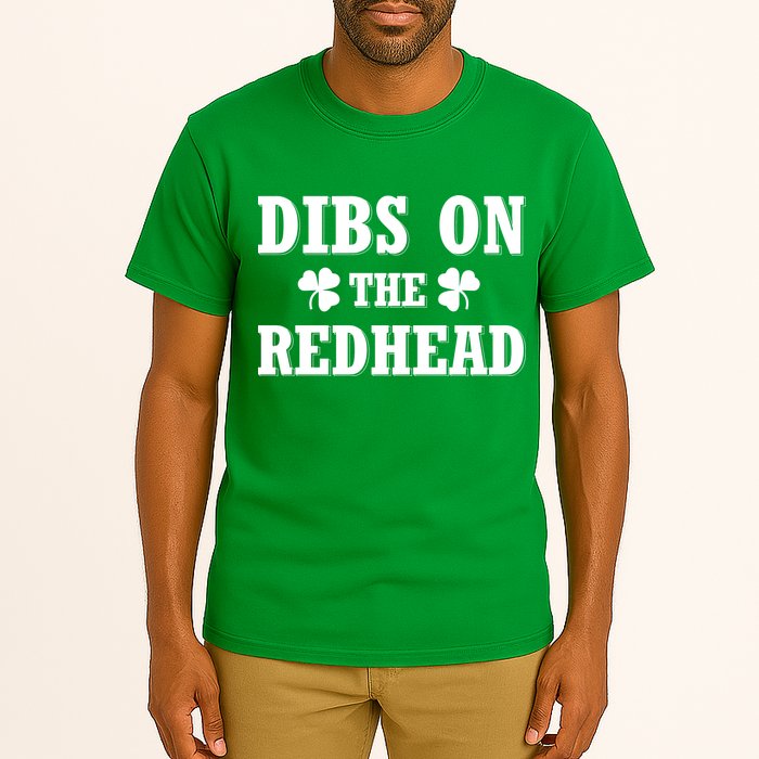 Funny St. PatrickS Day Dibs On The Redhead Tall T-Shirt