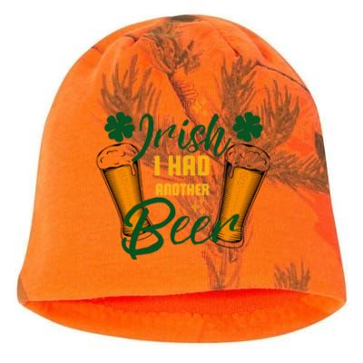 Funny Saint Patricks Day Kati - Camo Knit Beanie