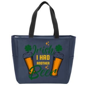 Funny Saint Patricks Day Zip Tote Bag