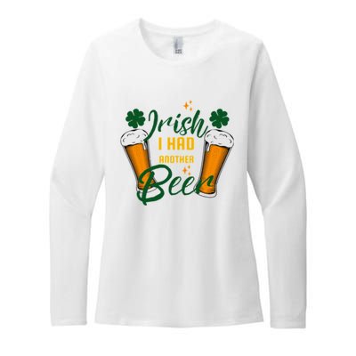 Funny Saint Patricks Day Womens CVC Long Sleeve Shirt