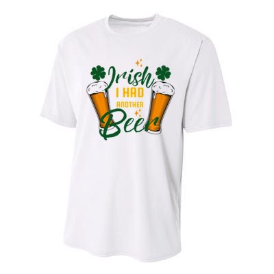 Funny Saint Patricks Day Performance Sprint T-Shirt