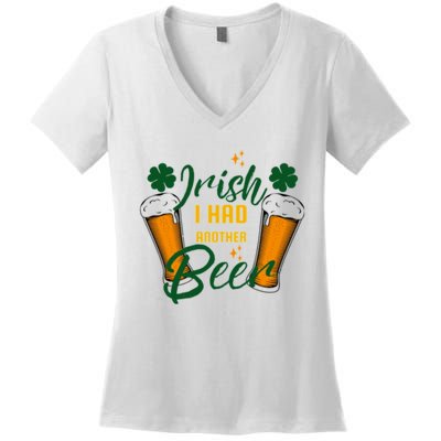 Funny Saint Patricks Day Women's V-Neck T-Shirt