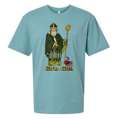 Funny St Patricks Day Funny Gon Git St Patrick Sueded Cloud Jersey T-Shirt