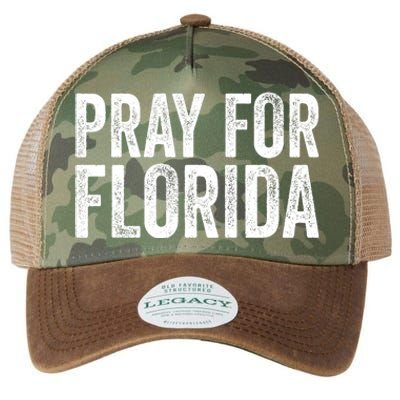 Florida Strong Pray For Florida Hurricane Milton Florida Tropical Storm Legacy Tie Dye Trucker Hat