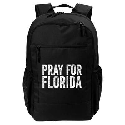 Florida Strong Pray For Florida Hurricane Milton Florida Tropical Storm Daily Commute Backpack