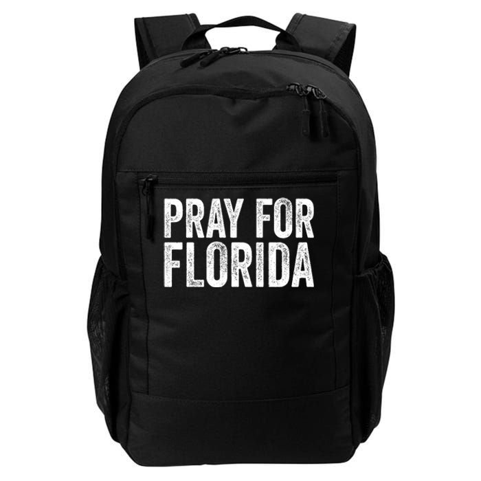 Florida Strong Pray For Florida Hurricane Milton Florida Tropical Storm Daily Commute Backpack