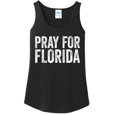 Florida Strong Pray For Florida Hurricane Milton Florida Tropical Storm Ladies Essential Tank