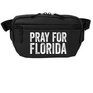 Florida Strong Pray For Florida Hurricane Milton Florida Tropical Storm Crossbody Pack