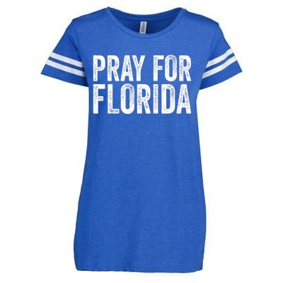 Florida Strong Pray For Florida Hurricane Milton Florida Tropical Storm Enza Ladies Jersey Football T-Shirt