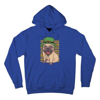 Funny St Patricks Day Pug Dog Lover Gift Hoodie