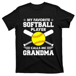 Favorite Softball Player Calls Me Grandma T-Shirt