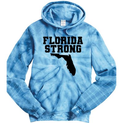 Florida Strong Pray For Florida Survived Hurricane Milton 2024 Tie Dye Hoodie