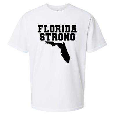 Florida Strong Pray For Florida Survived Hurricane Milton 2024 Sueded Cloud Jersey T-Shirt