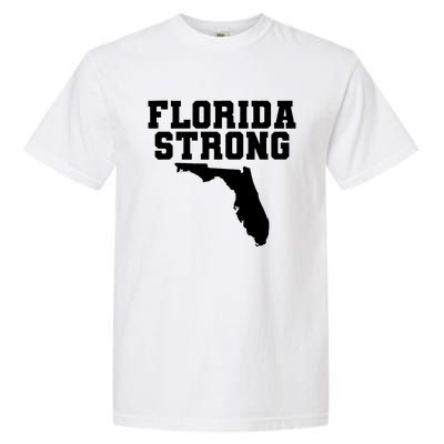 Florida Strong Pray For Florida Survived Hurricane Milton 2024 Garment-Dyed Heavyweight T-Shirt