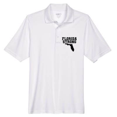 Florida Strong Pray For Florida Survived Hurricane Milton 2024 Men's Origin Performance Pique Polo