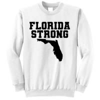 Florida Strong Pray For Florida Survived Hurricane Milton 2024 Sweatshirt