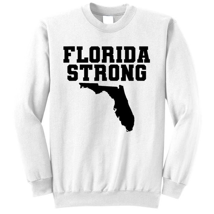 Florida Strong Pray For Florida Survived Hurricane Milton 2024 Sweatshirt