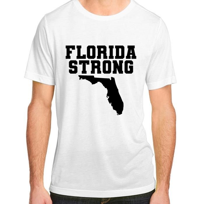 Florida Strong Pray For Florida Survived Hurricane Milton 2024 Adult ChromaSoft Performance T-Shirt