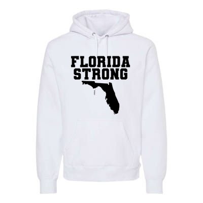 Florida Strong Pray For Florida Survived Hurricane Milton 2024 Premium Hoodie