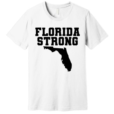 Florida Strong Pray For Florida Survived Hurricane Milton 2024 Premium T-Shirt